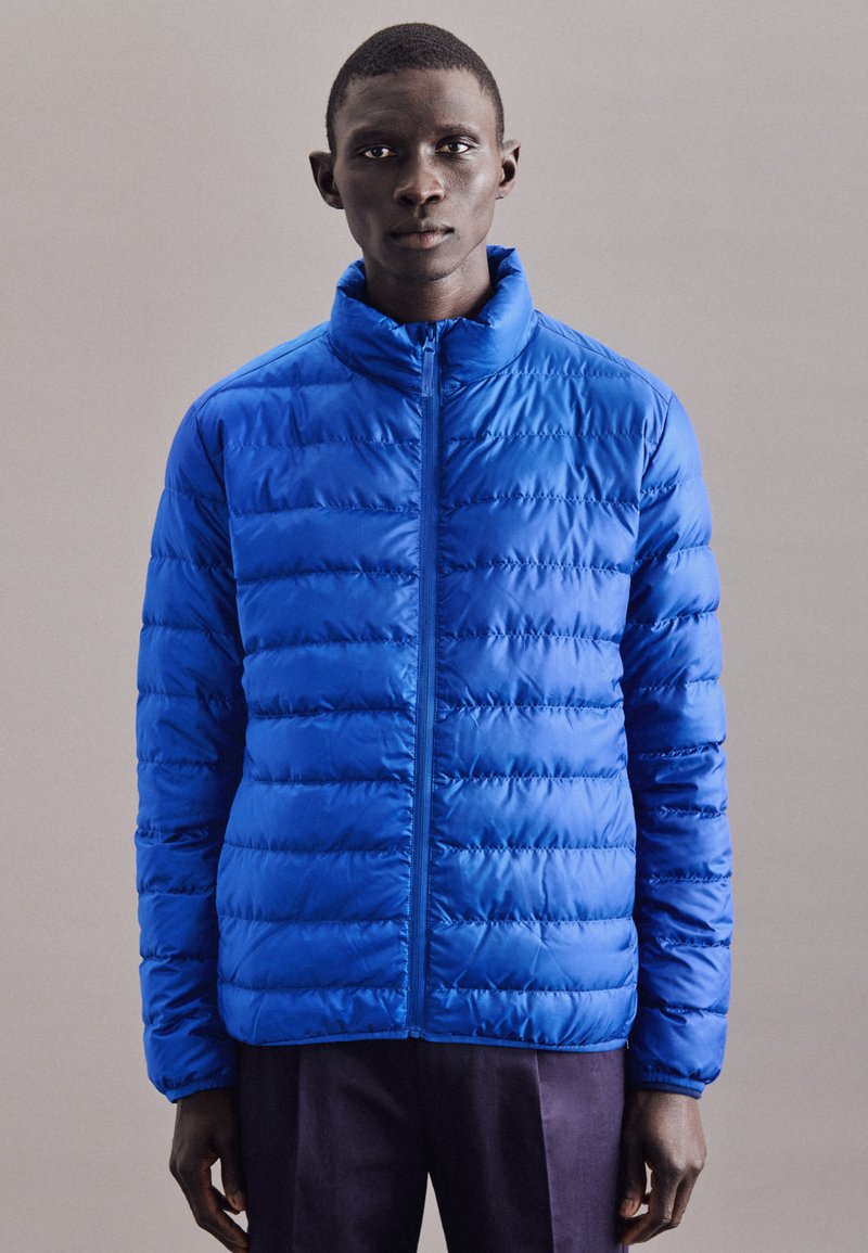 Herren Leichte Jacken | Seidensticker Winterjacke mittelblau/blau - JD45566 Herren Leichte Jacken | Seidensticker Winterjacke mittelblau/blau - JD45566