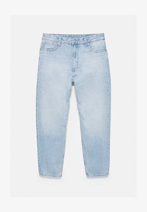 PULL&BEAR, STANDARD DENIM TROUSERS - DENIM TROUSERS - Jeans Tapered Fit - light-blue denim
