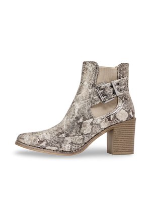 Bottines de cowboy / motard - serpent
