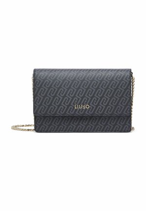 LIU JO, LIU JO SMALL MONOGRAM CROSSBODY BAG - Sac bandoulière - black