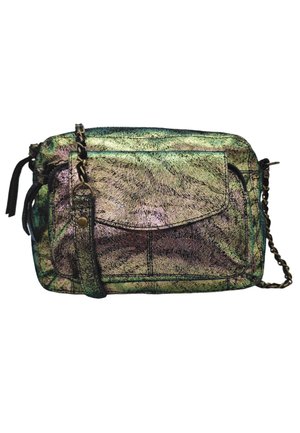 NAINA - Sac bandoulière - black multi zebre