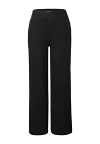 WIDE - Stoffhose - schwarz