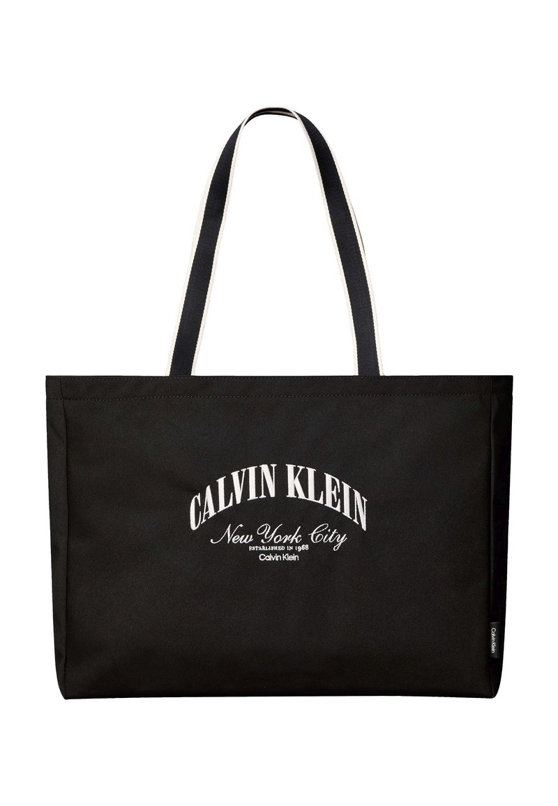 Calvin Klein GRAPHIC CAPSULE - Cabas - black/noir - ZALANDO.FR
