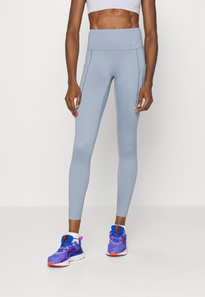 Nike Performance W NK DF GO MR 7/8 TGHT - Tights - ashen slate