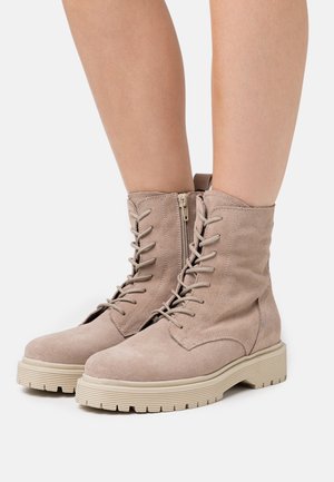 Zign Stivaletti con plateau - beige