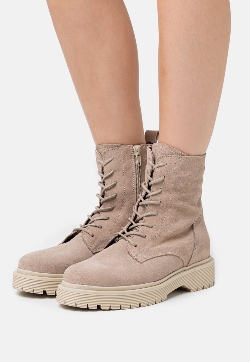 Zign Botines con plataforma - beige