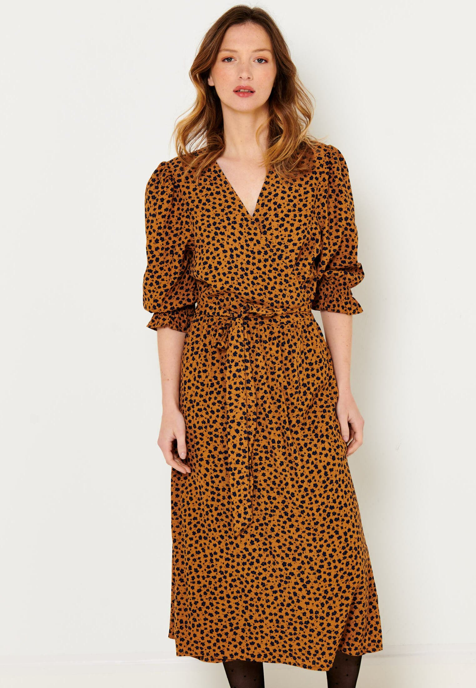 camaieu robe cache coeur