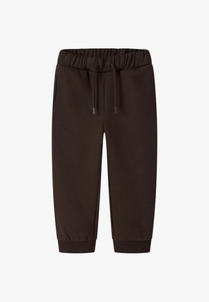 Name it, SWEAT PANTS REGULAR FIT - Долнище на анцуг - brown