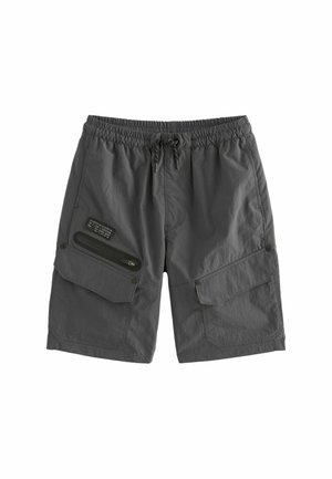 ZIP POCKET REGULAR FIT - Träningsbyxor - charcoal grey
