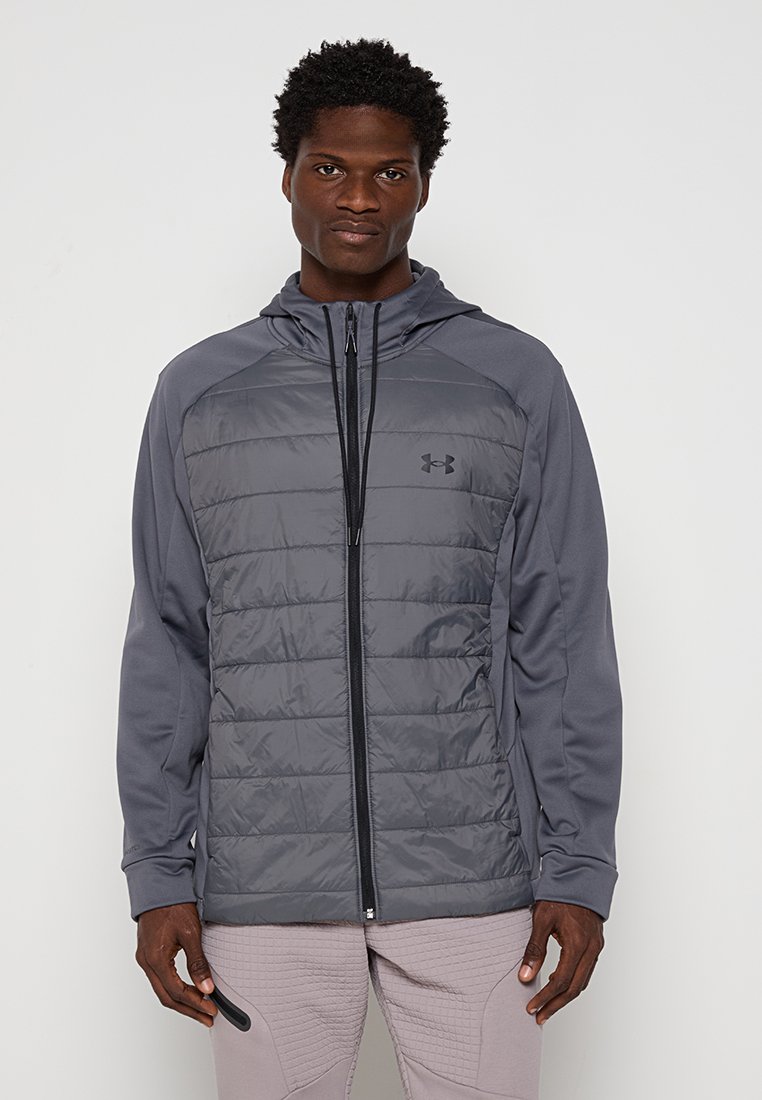 Under Armour Fleecejas grijs