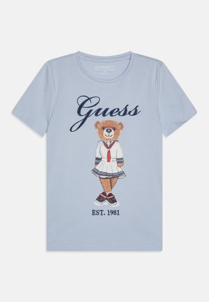 Guess JUNIOR - T-shirts med print - astral pale blue