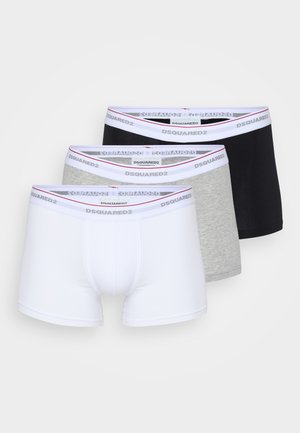 Dsquared2 NEW BASIC TRUNK 3 PACK - Boxers - black/grey/white