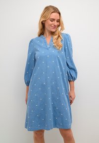 Culture - MICHELLE  - Robe de jour - light blue white hearts Image miniature 1