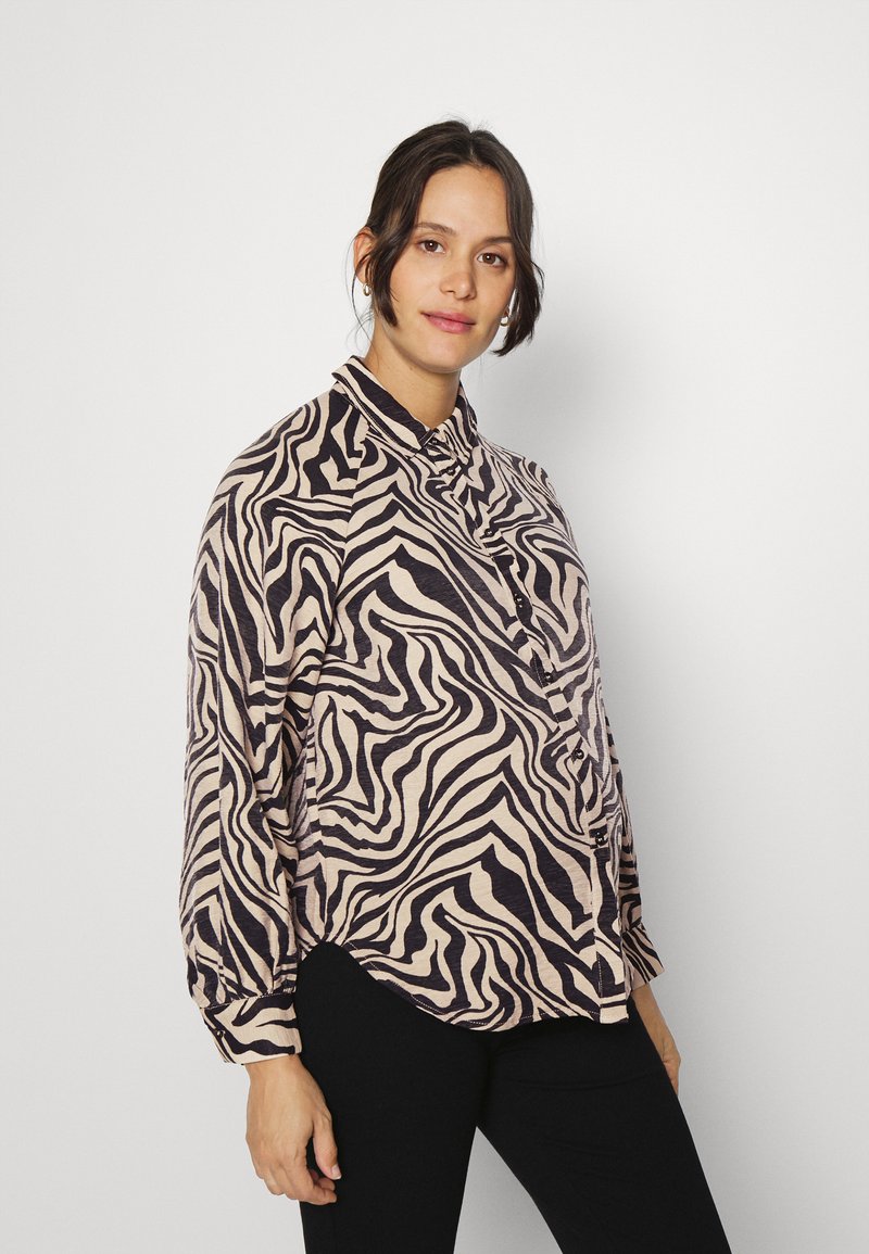 ONLY MATERNITY OLMVICTORIA LOOSE - Blusa com botões - trench coat