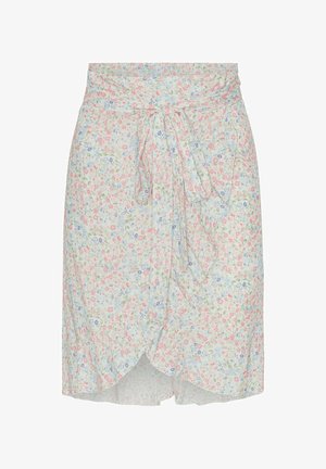 AMERICANDREAMS, MILLY WRAP SKIRT SHORT - Φούστα σε γραμμή Α - multi flower