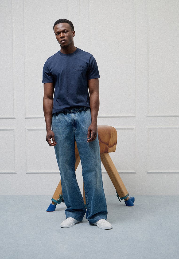 sandro Straight leg jeans stoneblue