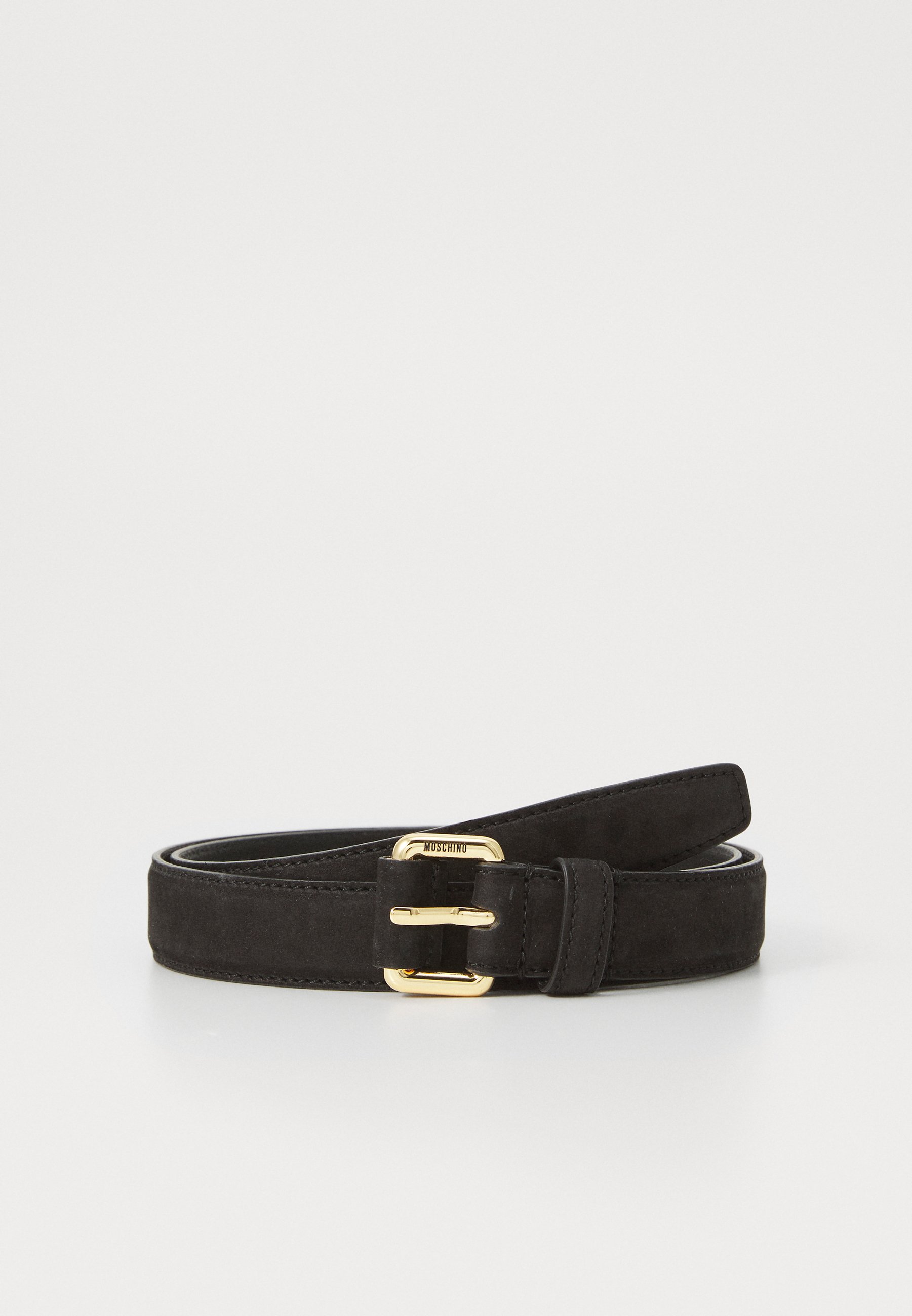 Moschino black suede belt MOSCHINO Belt - fantasia nero/black - Zalando.ie main image 4