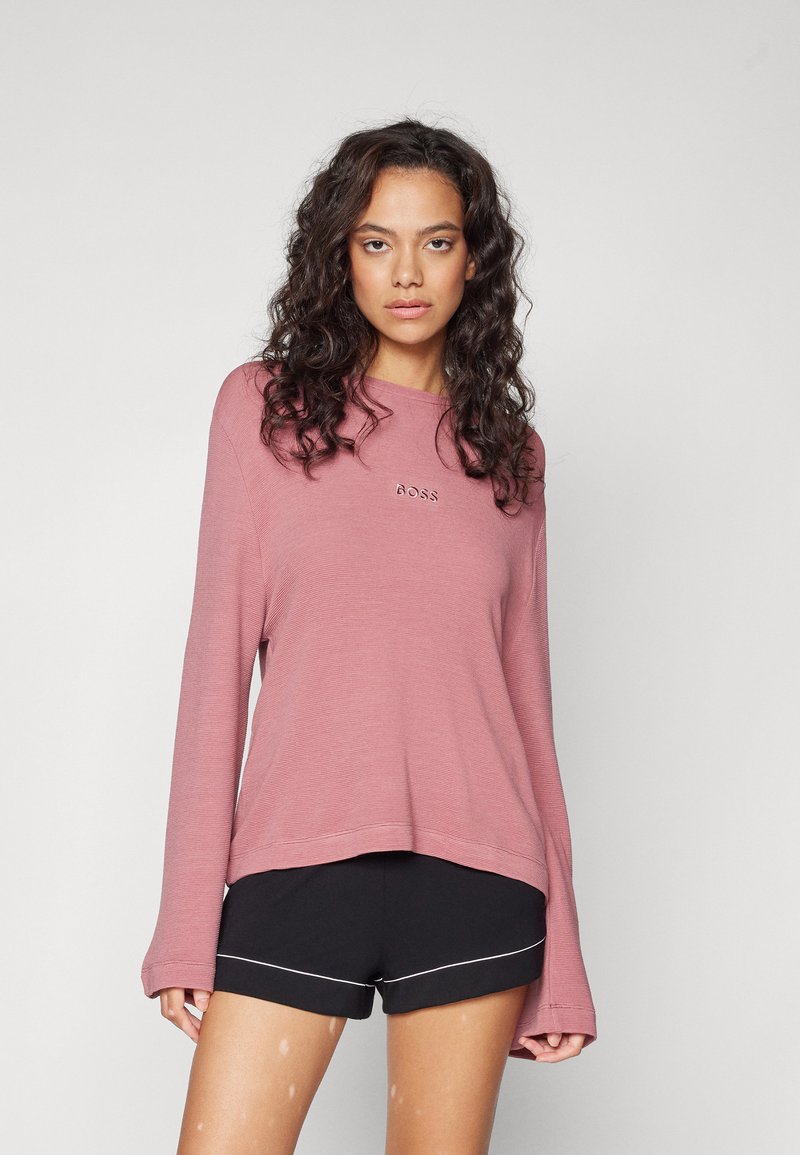 BOSS Pikkade varrukatega topp - light/pastel red