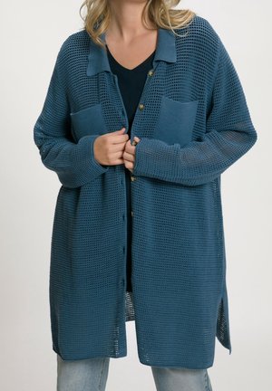 Cardigan - blue denim