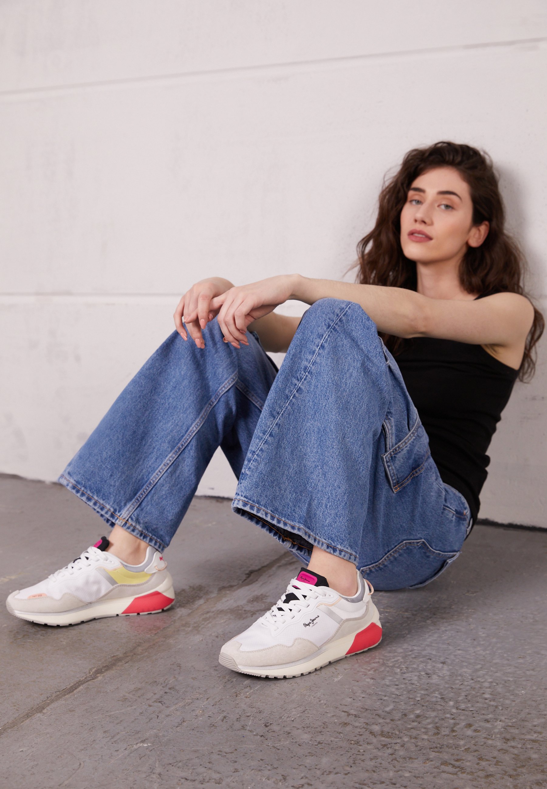 Jeans SPRING WOMAN Zapatillas - white/blanco - Zalando.es