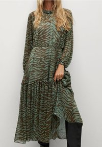 Mango Denní šaty - khaki