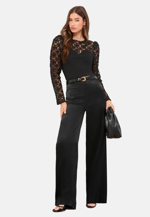 REGULAR FIT - PUFF - Blúz - black