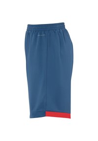 Kempa Shorts - ice grau fluo rot