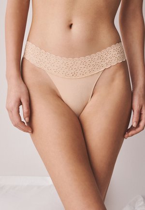 Next, 3 PACK . - Nohavičky/Slipy - black white praline nude