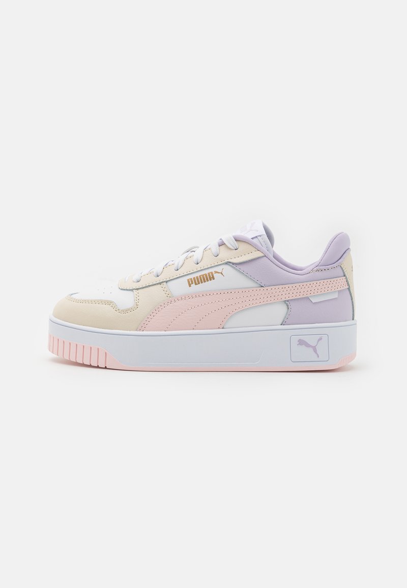 Puma CARINA STREET Baskets basses white/frosty pink/alpine