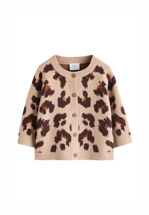 REGULAR FIT  - Kardigán - brown leopard