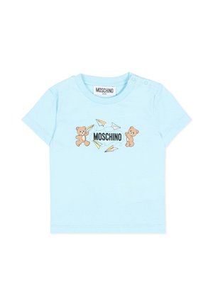 T-shirt print - light blue