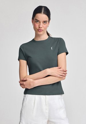SHORT SLEEVE REGULAR FIT RIGBY GO - T-shirt - bas - stone gray