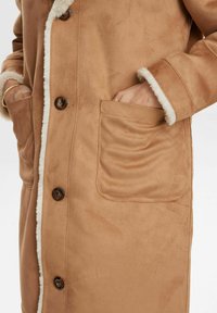 Nümph NUELLIOT REVERSIBLE  - Manteau d'hiver - cognac