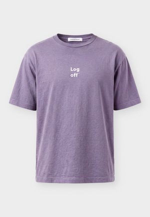 District Vision, CALIFORNIA TEE UNISEX - Μπλουζάκι με στάμπα - vintage plum