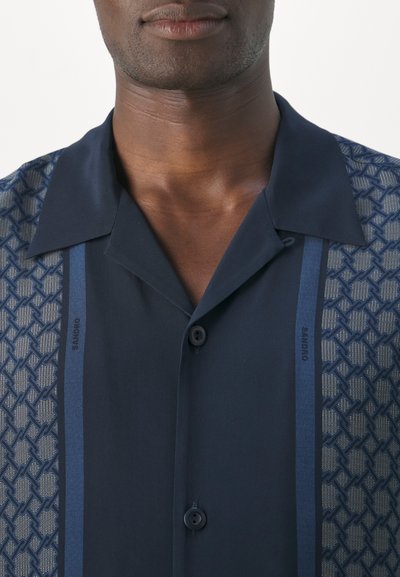 sandro FENCE - Camicia - marine