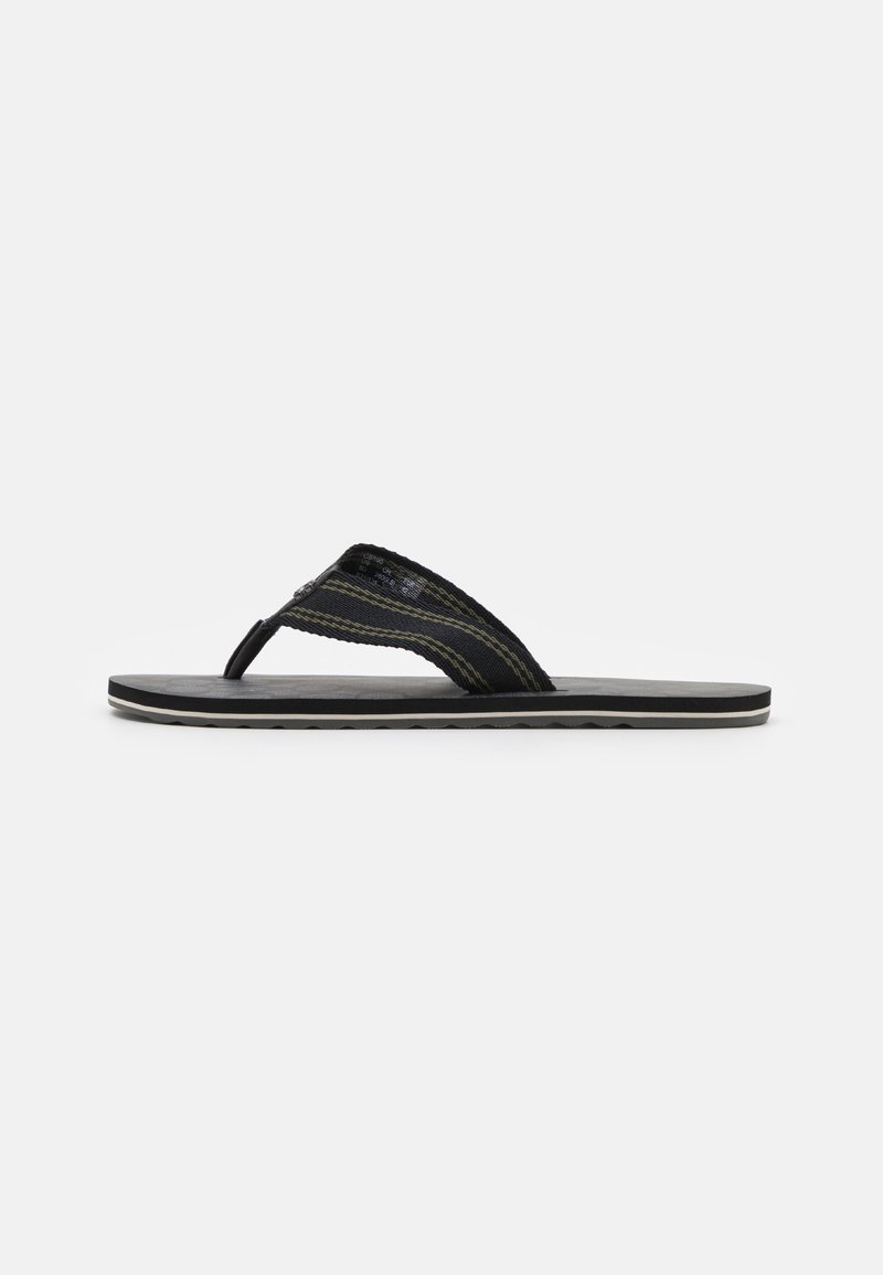 Herren Sandalen | Coach SIGNATURE Zehentrenner charcoal/black/schwarz - AU46990 Herren Sandalen | Coach SIGNATURE Zehentrenner charcoal/black/schwarz - AU46990