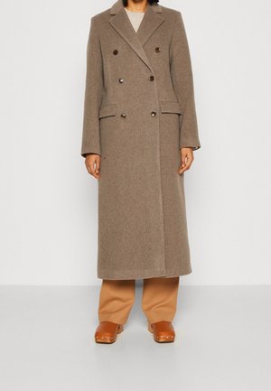 Klasický kabát - brown