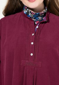 Ulla Popken Košilové šaty - wine red