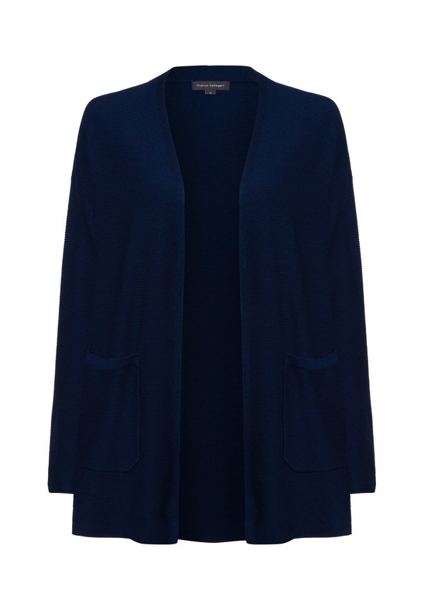 HÜLLE - Strickjacke - marine