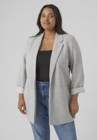 Vero Moda Curve Blazer - light grey melange