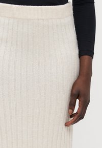 ONLY Tall ONLJEANETT LIFE LONG SKIRT  - Maxiskjørt - birch melange