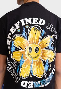 Redefined Rebel CARTER TEE REGULAR FIT - T-Shirt print - black