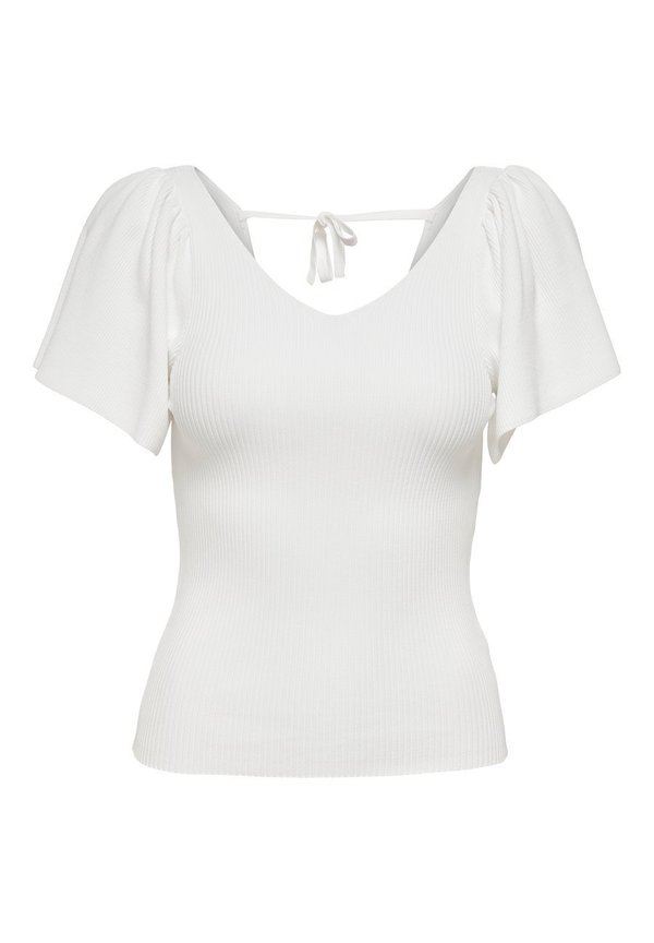 ONLLEELO BACK  - Print T-shirt - eggnog