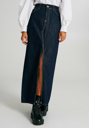 A-snit nederdel - blue