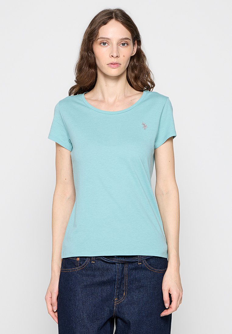 U.S. Polo Assn. T-shirt basic lichtblauw