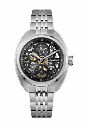 Montre - silver-coloured/schwarz