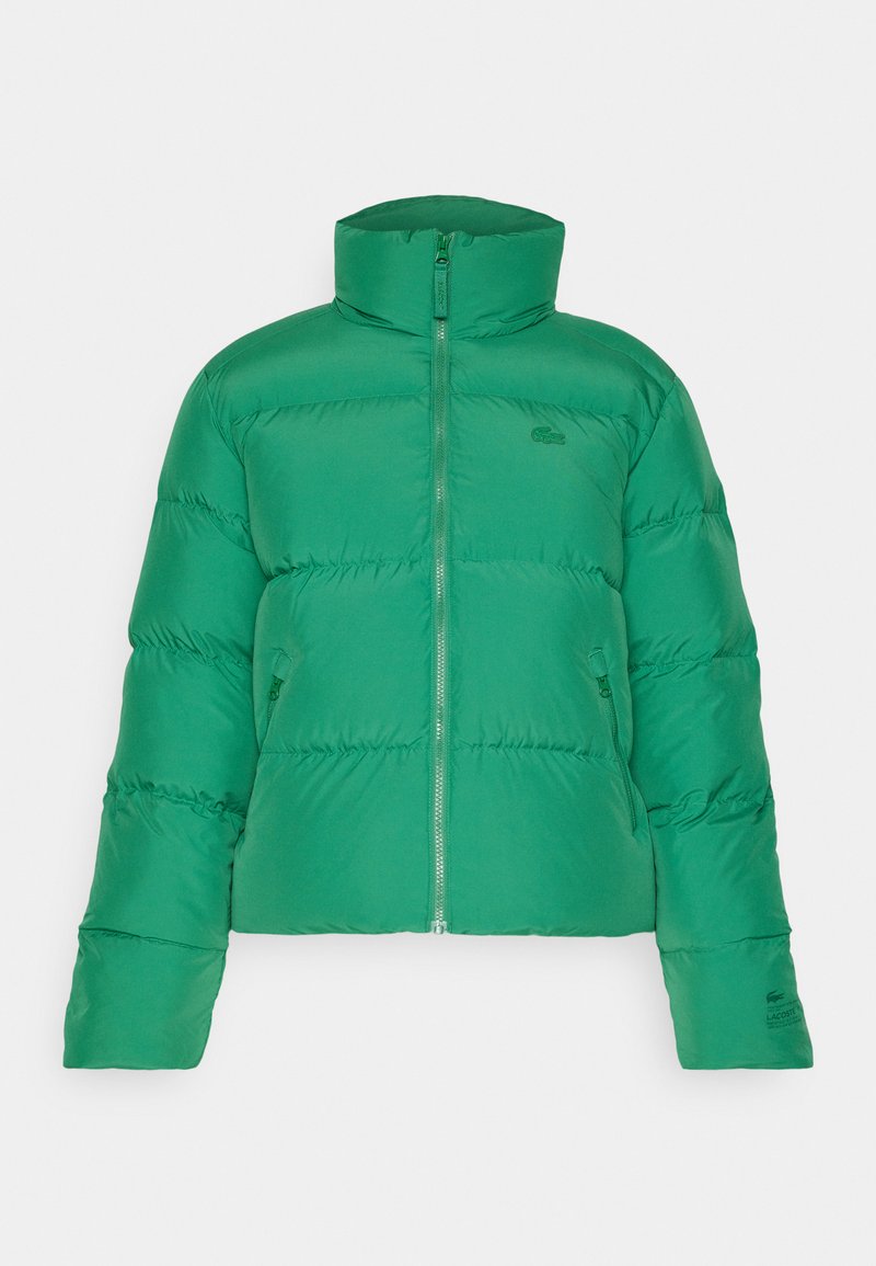 Lacoste Gewatteerde jas groen