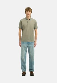 Selected Homme KURZARM - Polo majica - vetiver