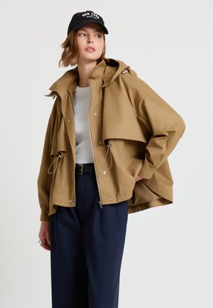 CAPOSPALLA TINTA UNITA - Leichte Jacke - fango chiaro