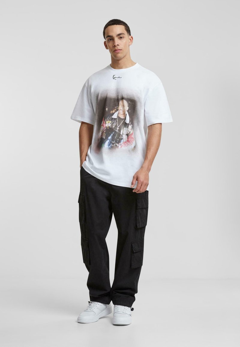 Karl Kani T-shirt print wit Karl Kani T-shirt print wit
